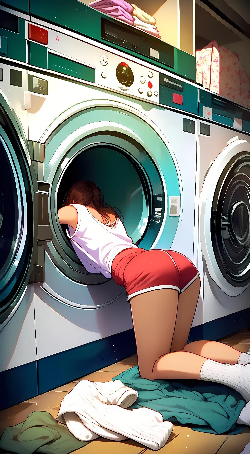 ai character: Stuck background