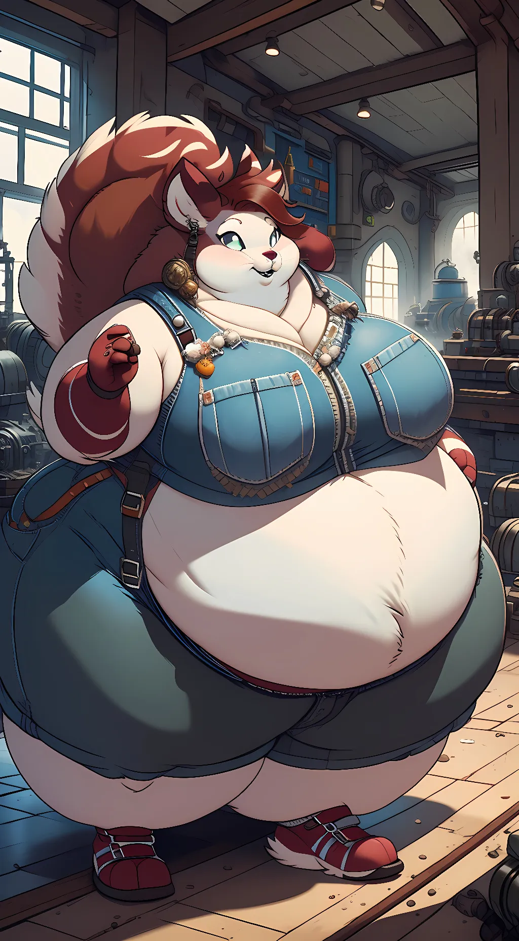 ai character: Augustine Fwoomp background