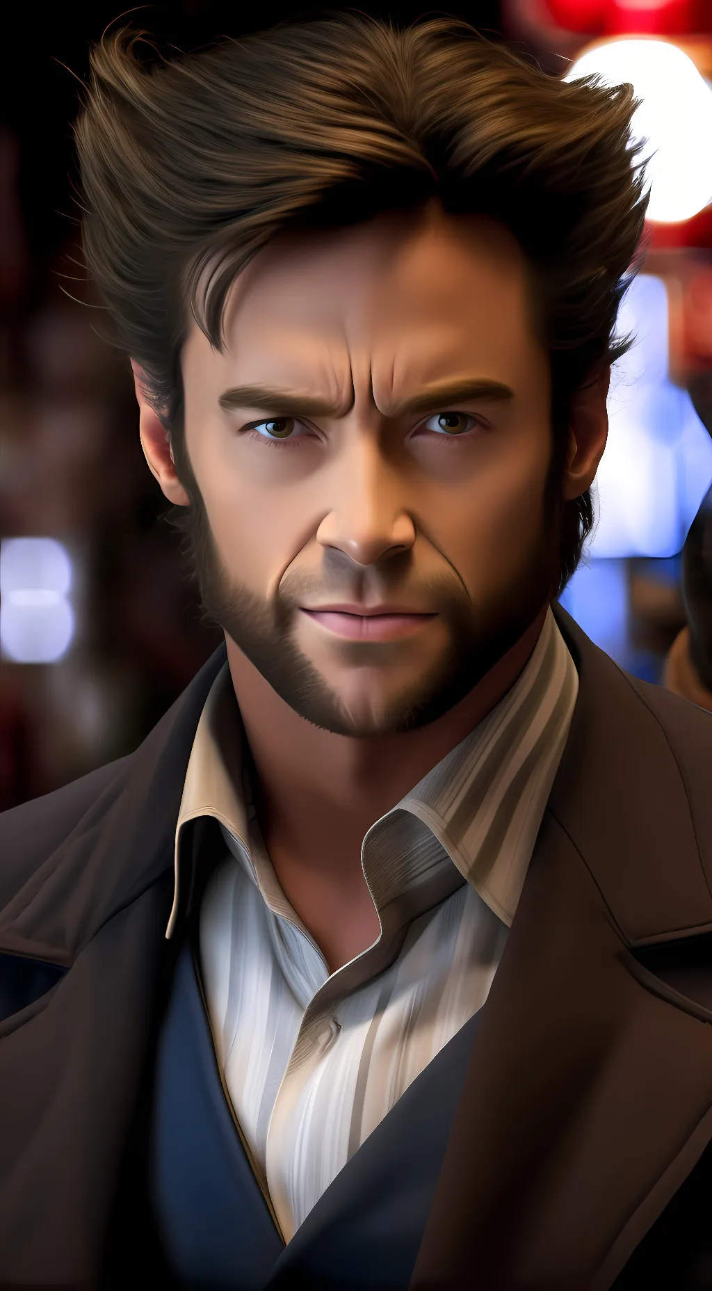 ai character: Logan background