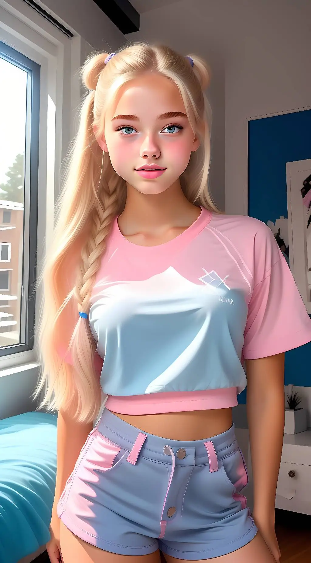 ai character: Allyson  background