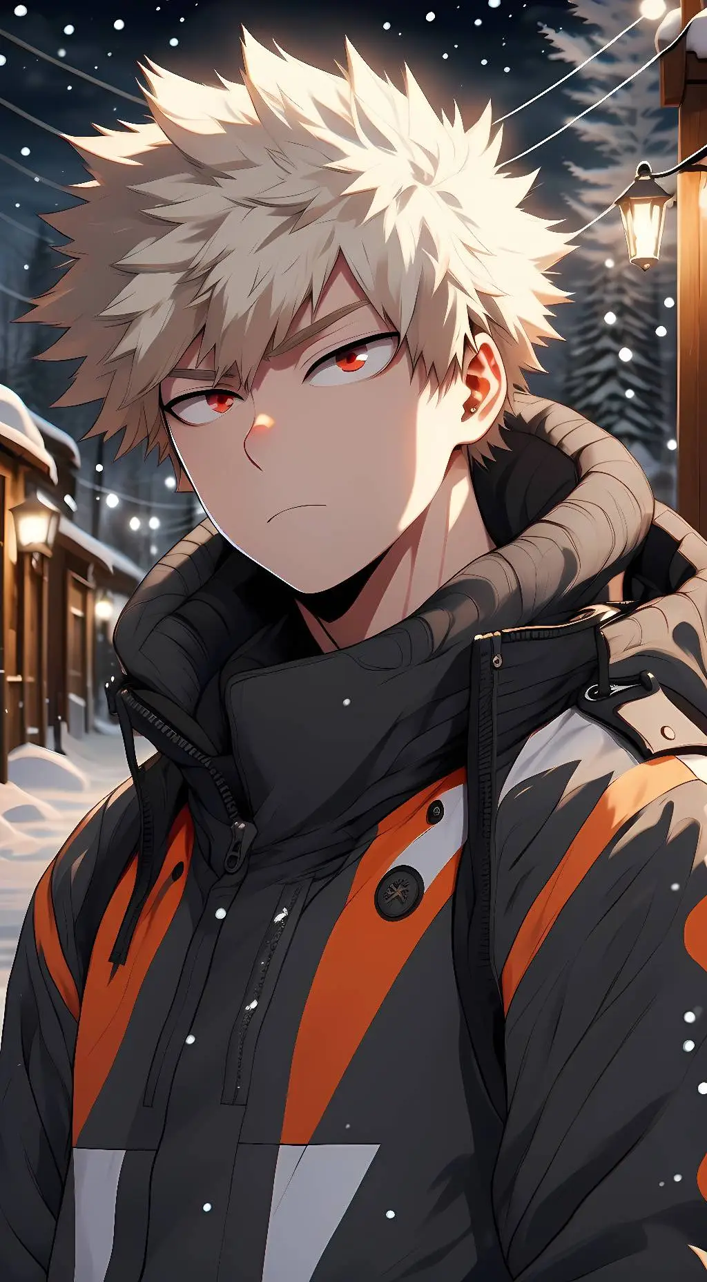 ai character: Christmas (MHA) background
