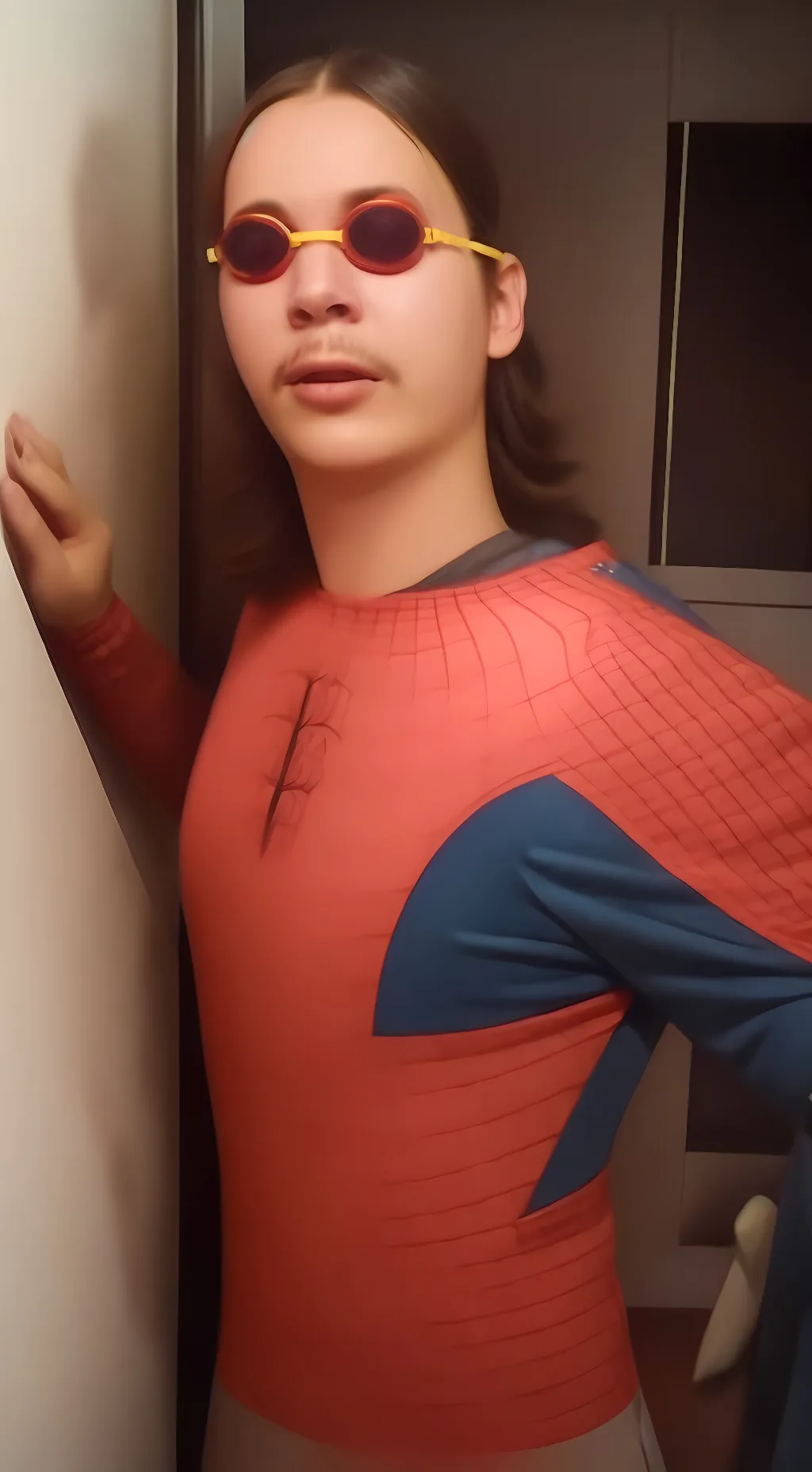 ai character: Wednesday dude background