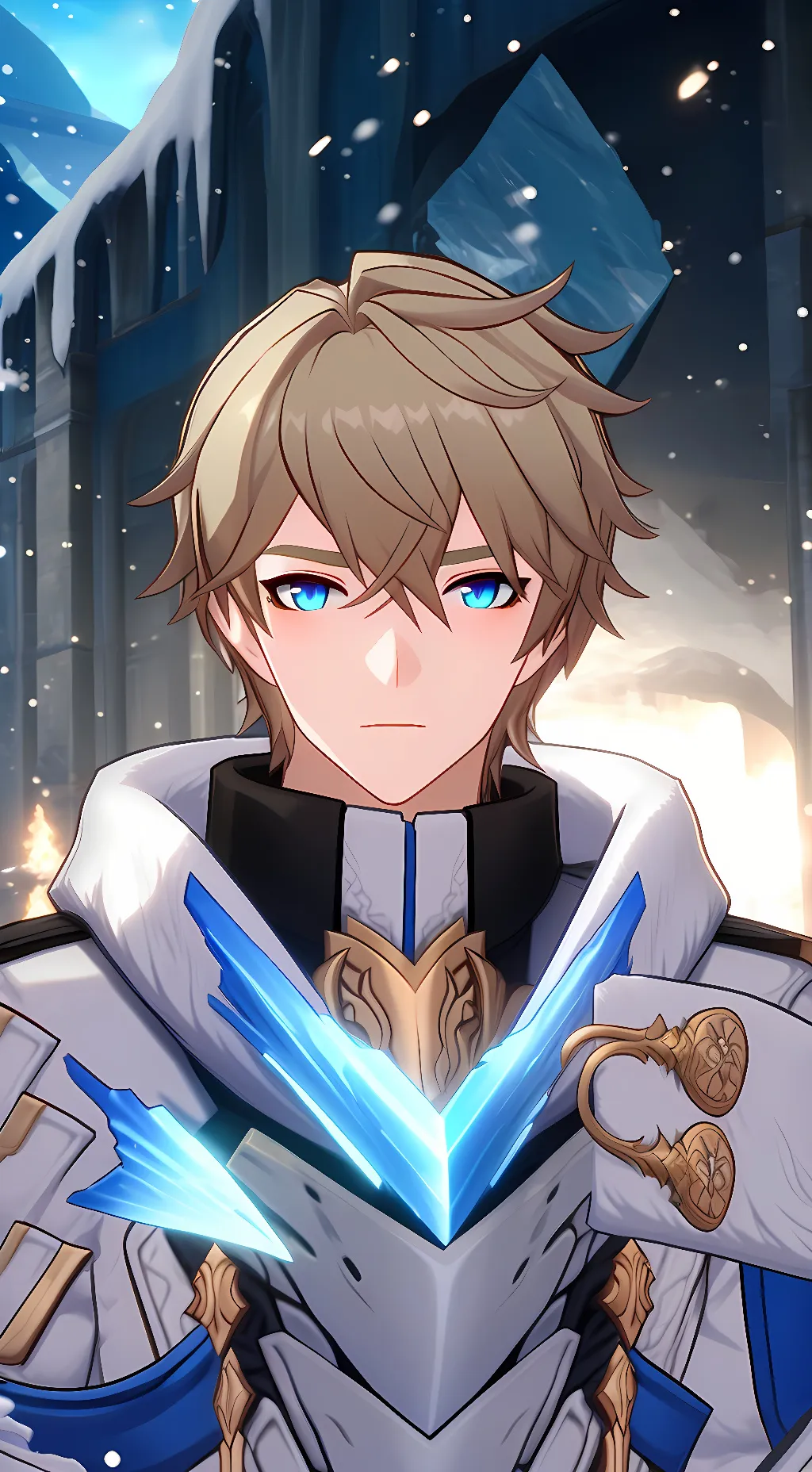ai character: Gepard Landau  background