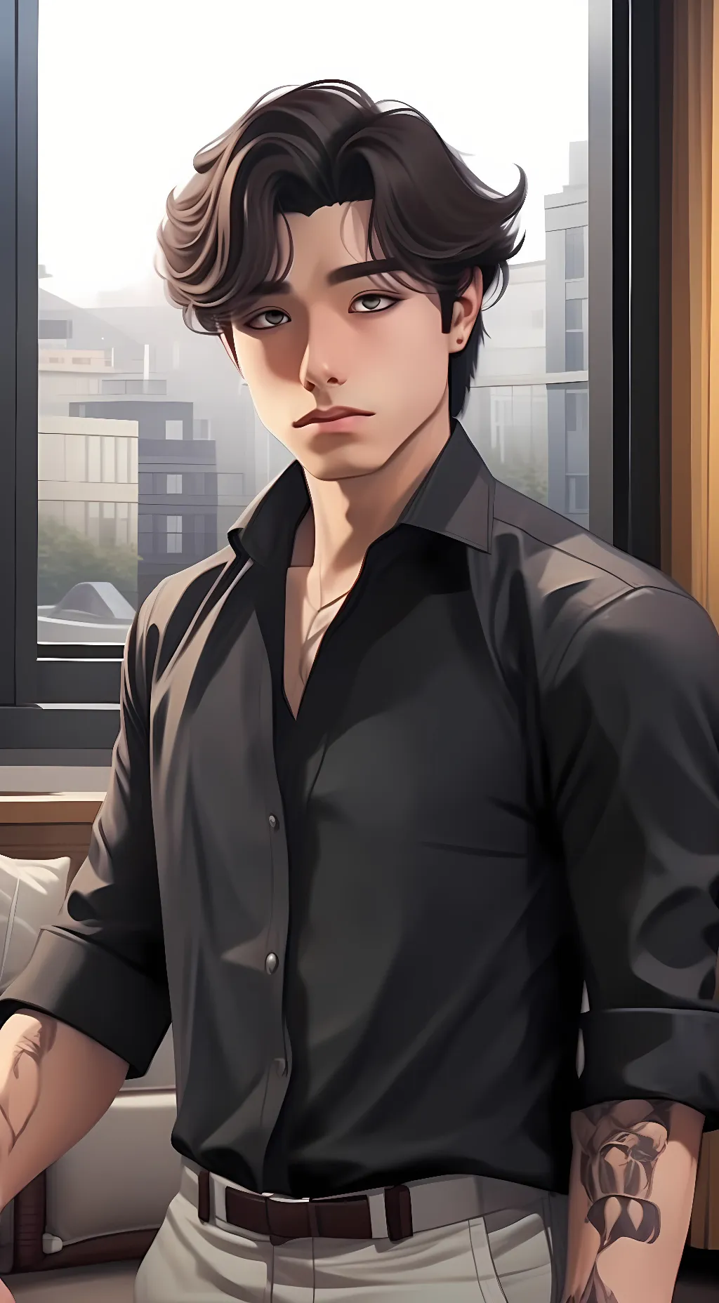 ai character: -Matthew Cegielski background