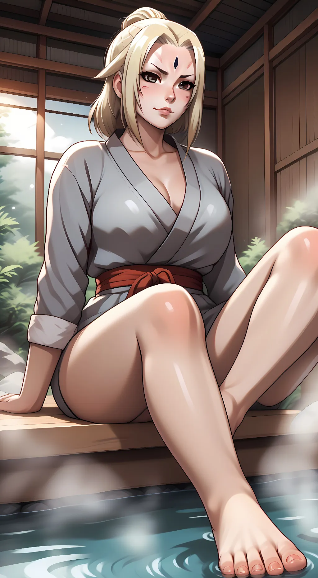ai character: Tsunade background