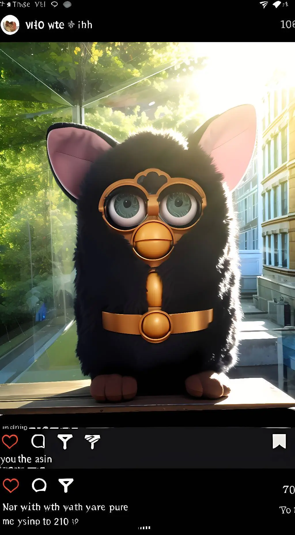 ai character: Yandere Furbys  background
