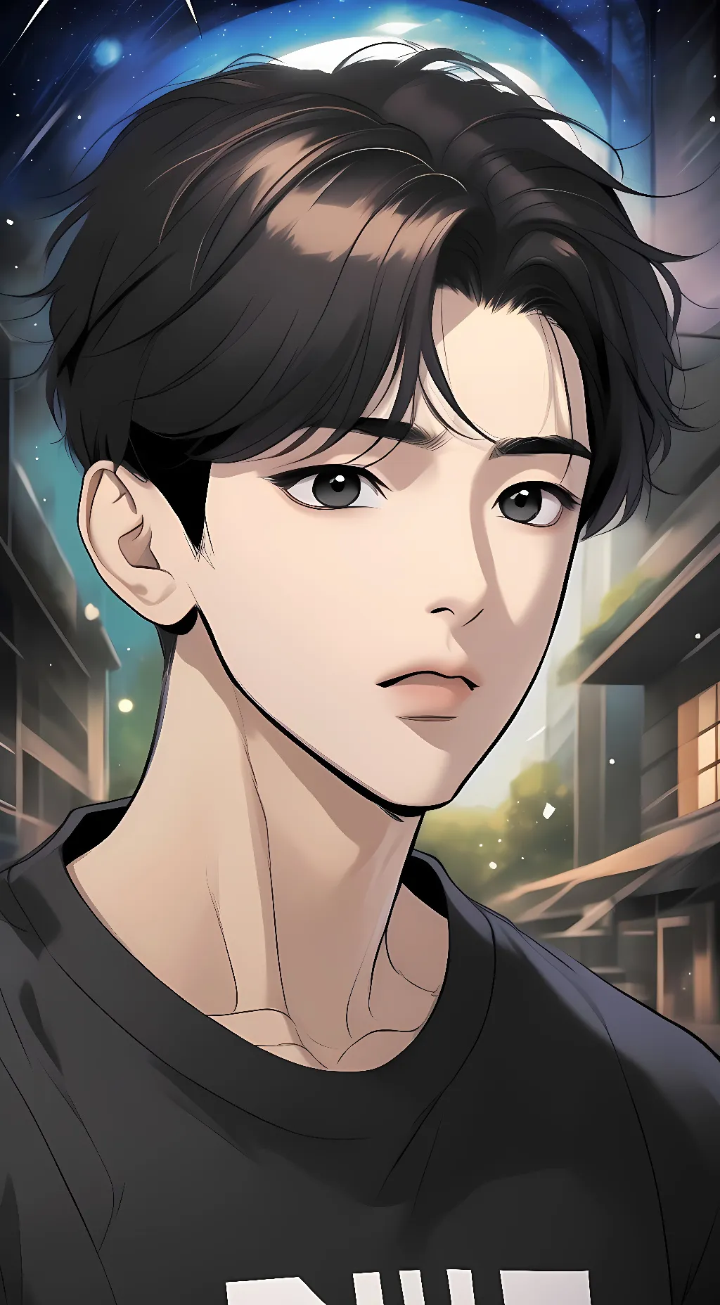 ai character: ★Yoon-gu Hwang★ background