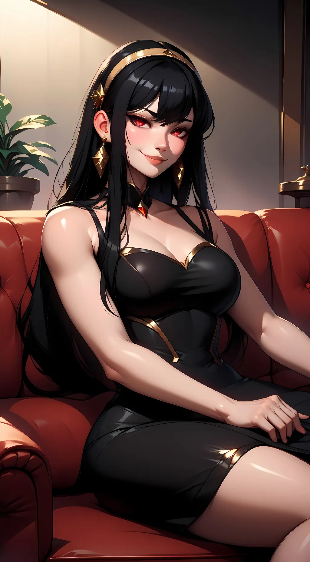 ai character: Yor Forger background