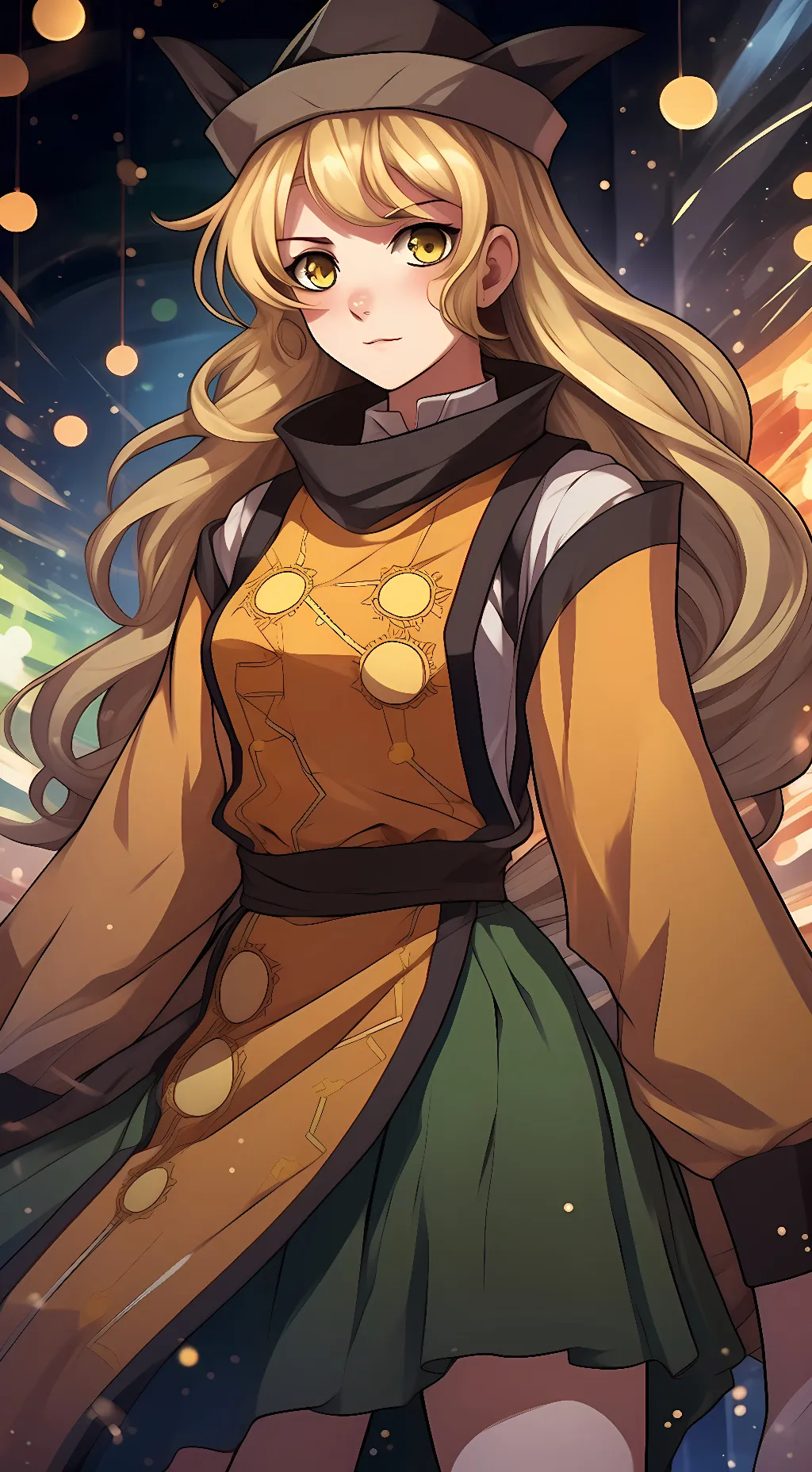 ai character: Okina Matara background