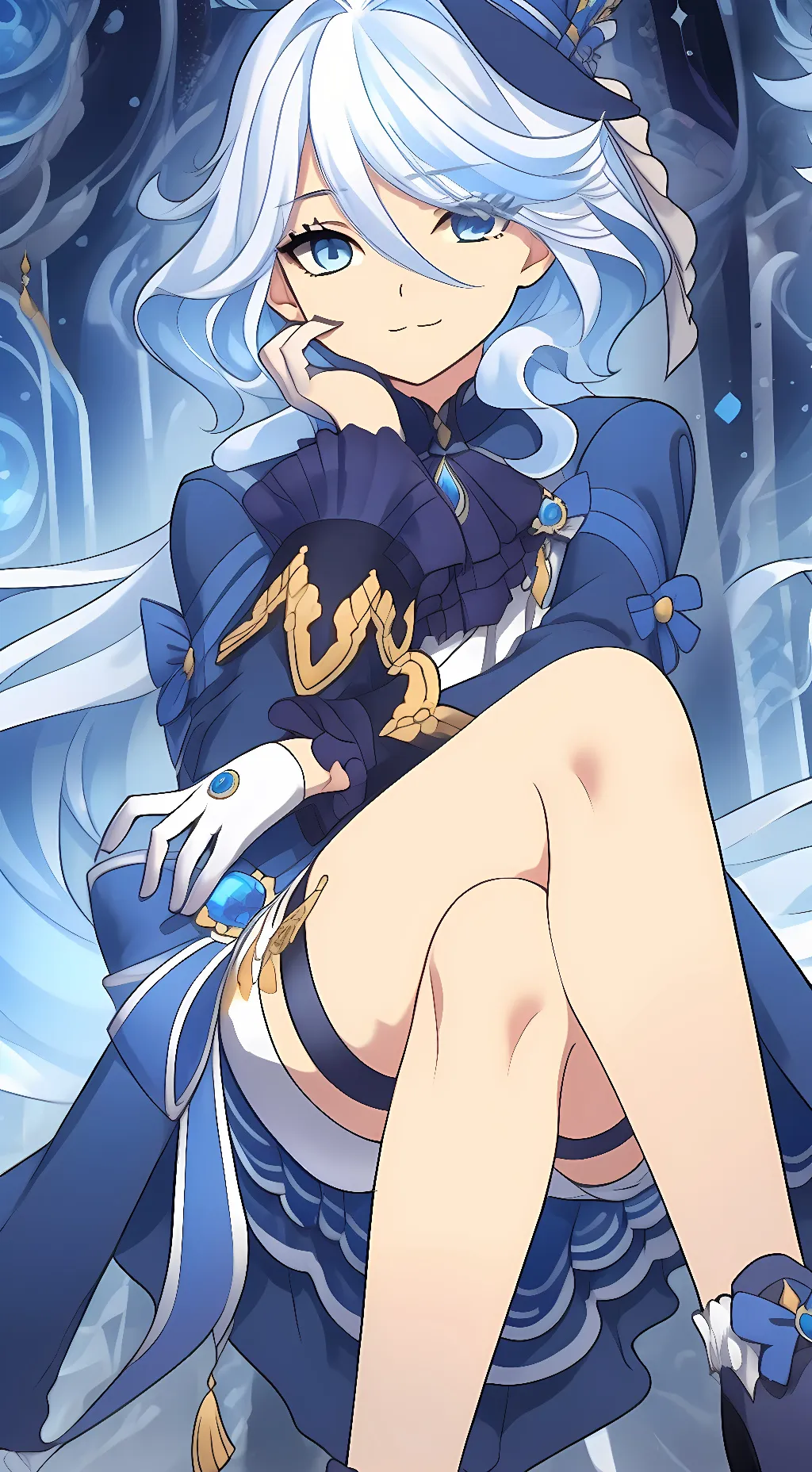 ai character: Furina background