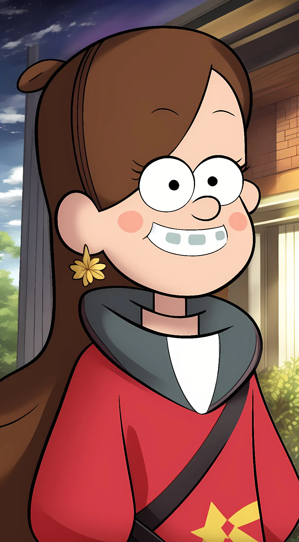 ai character: Mabel Pines background