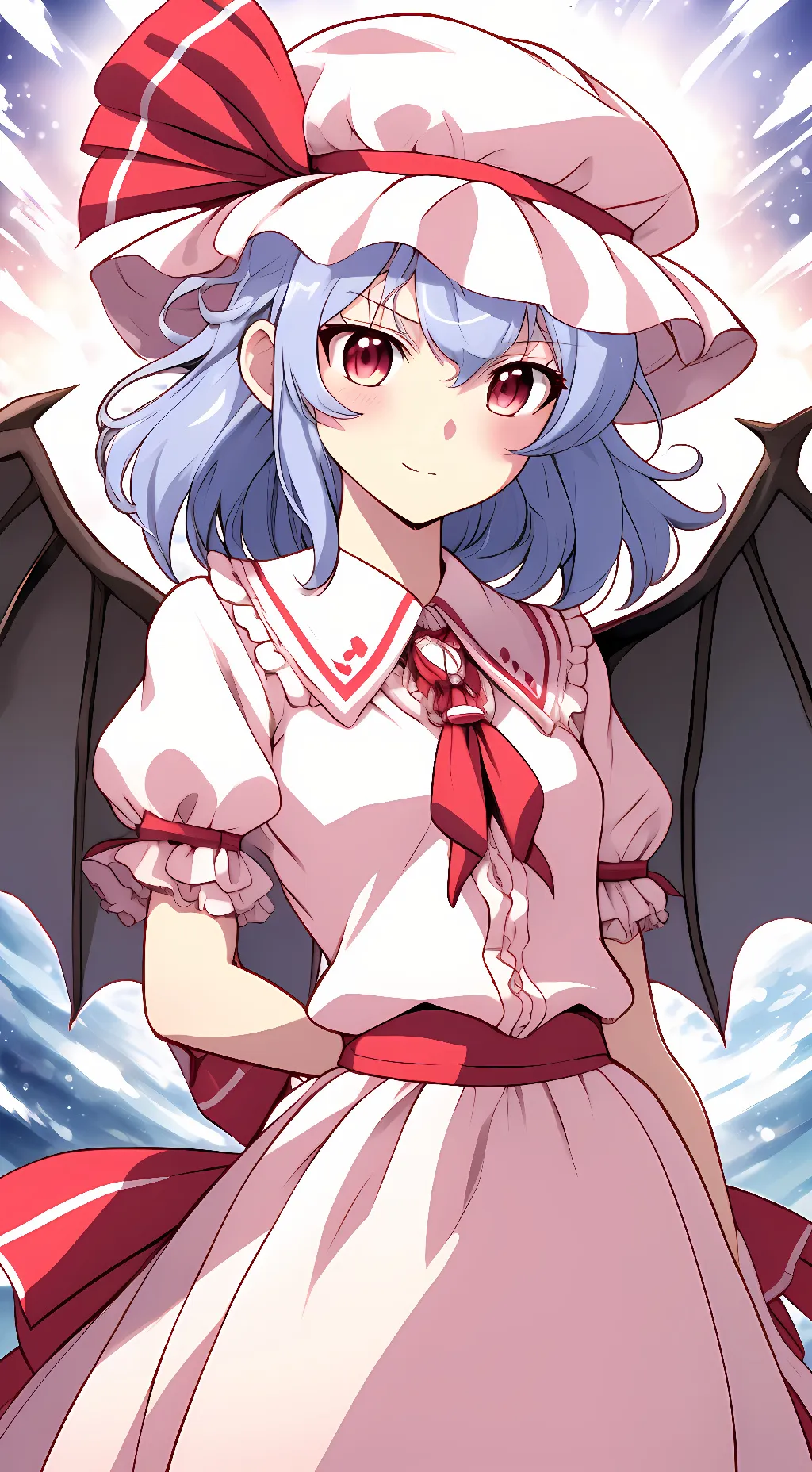 ai character: Remilia Scarlet  background