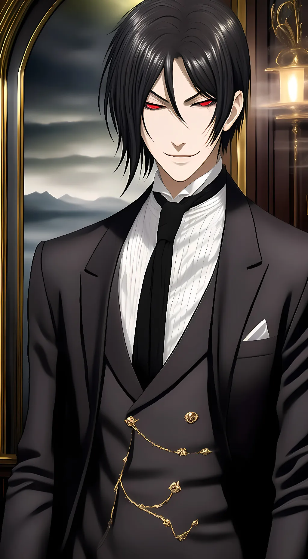 ai character: Sebastian Mikhael  background