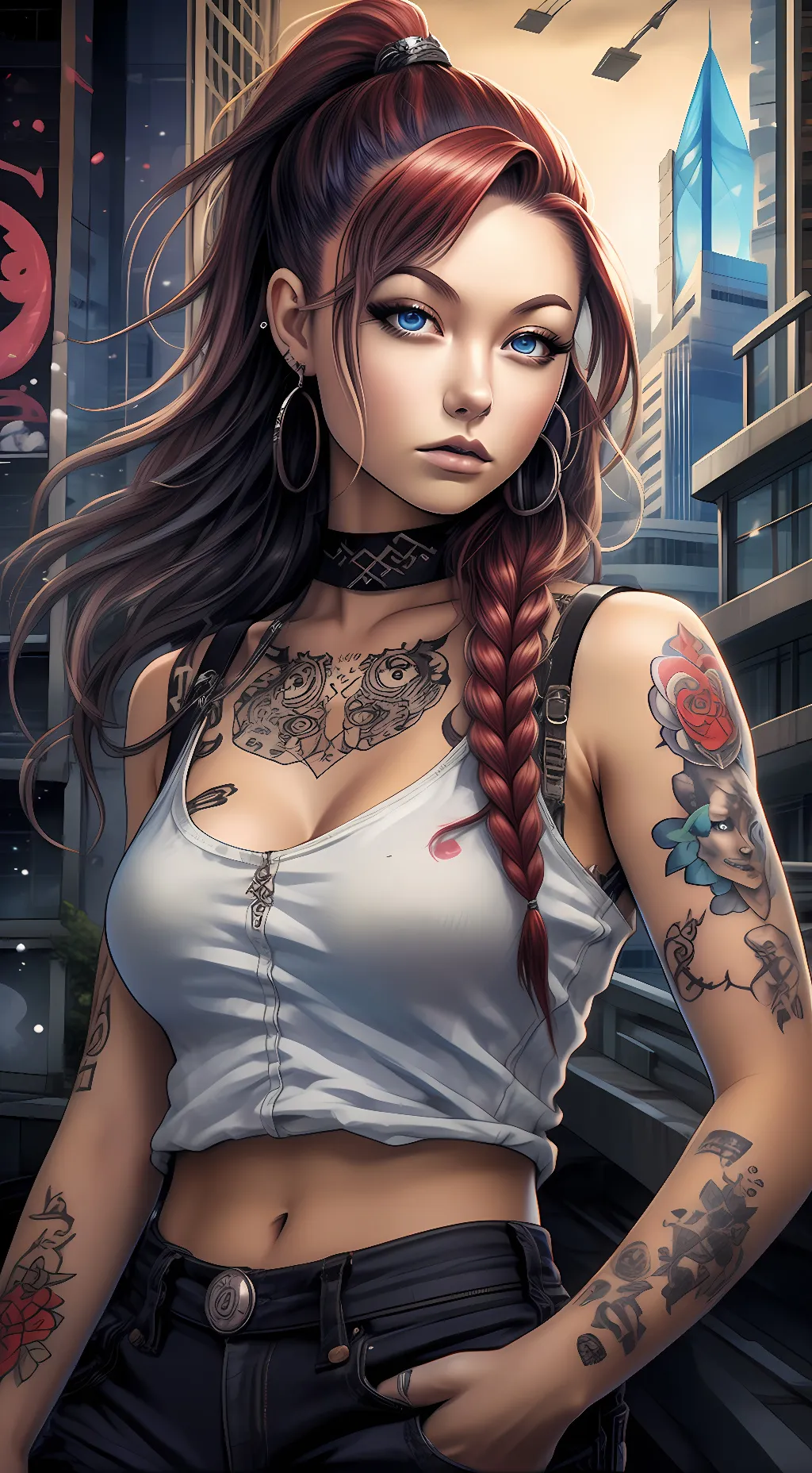ai character: Clarissa  background
