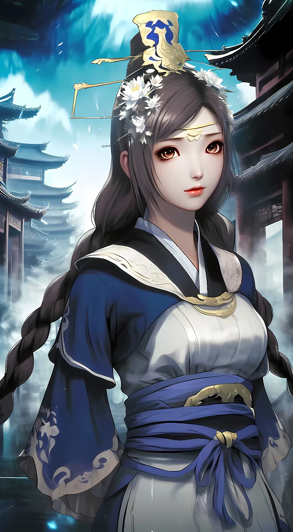 ai character: Cai Yan background