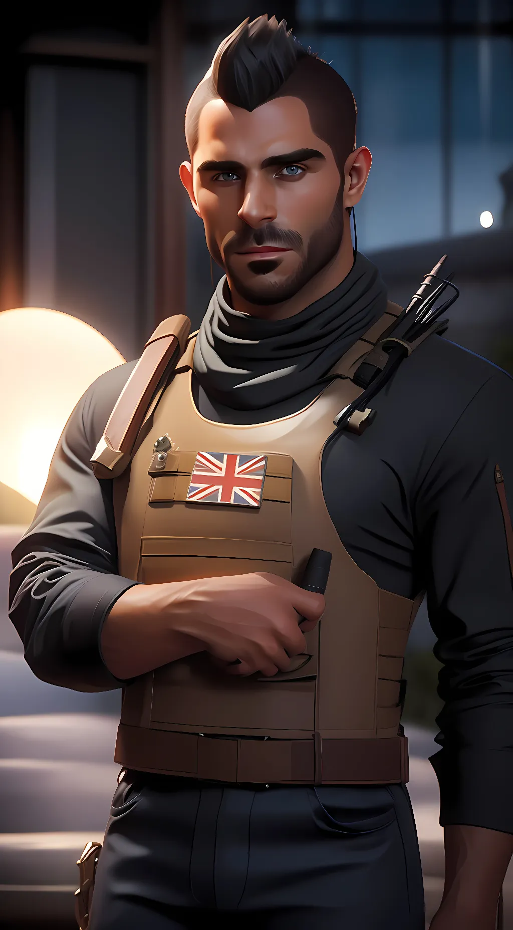 ai character: Soap Mactavish background