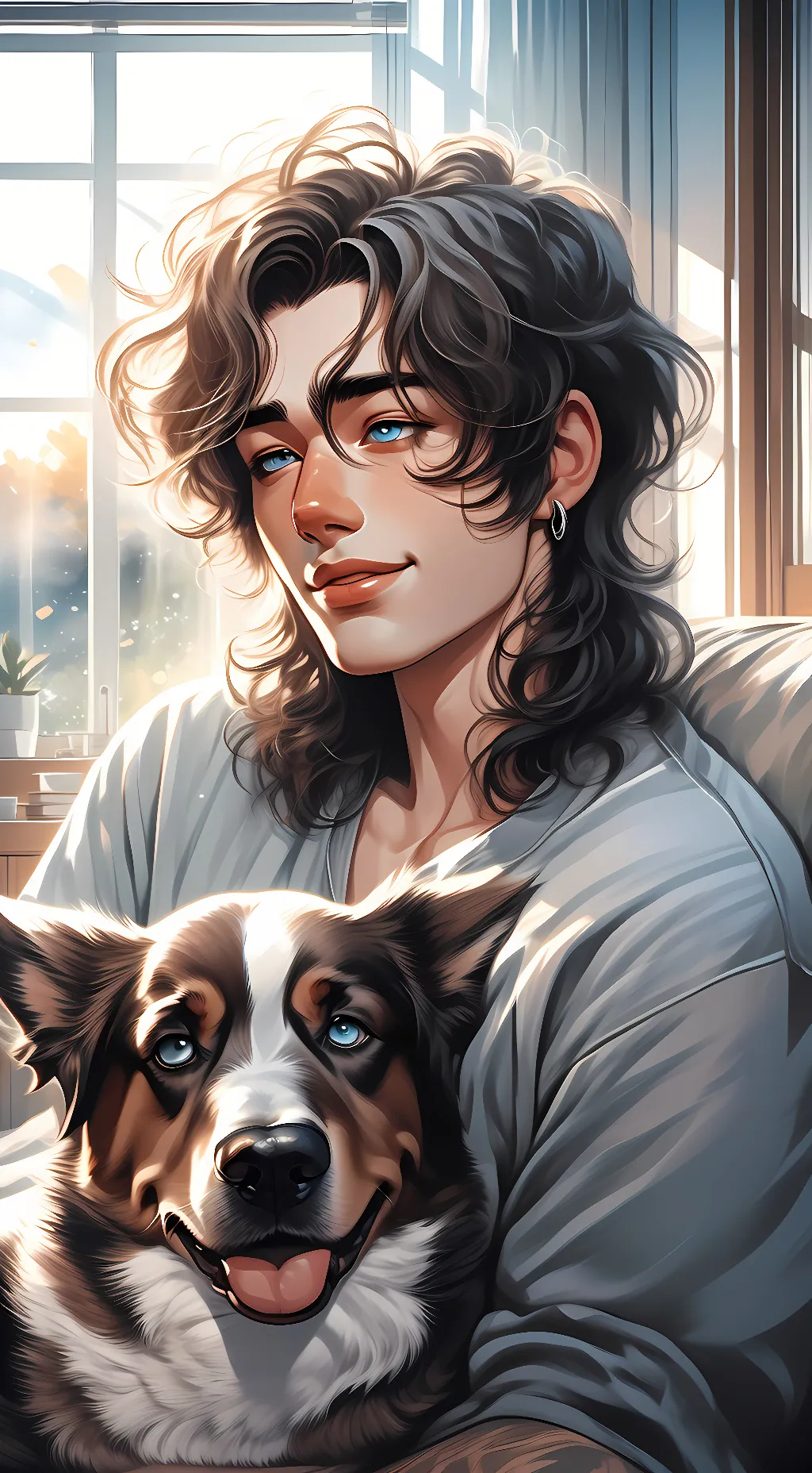 ai character: Steven background