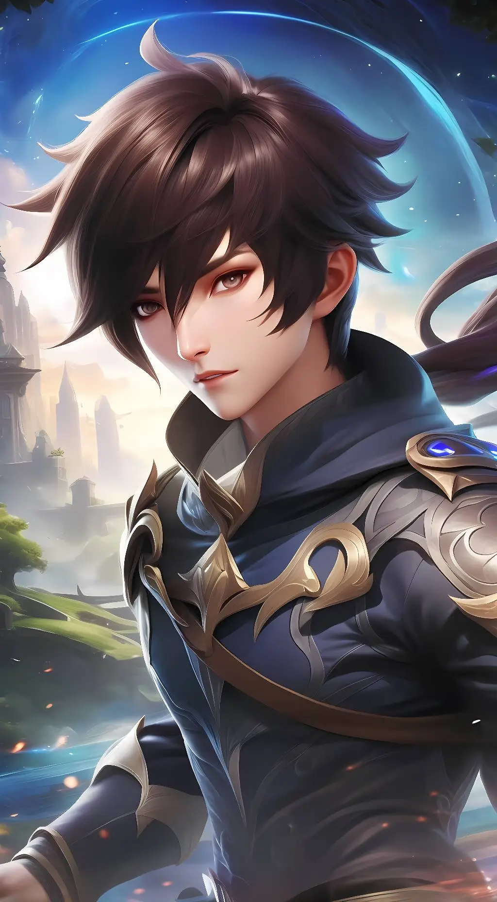 ai character: lan background