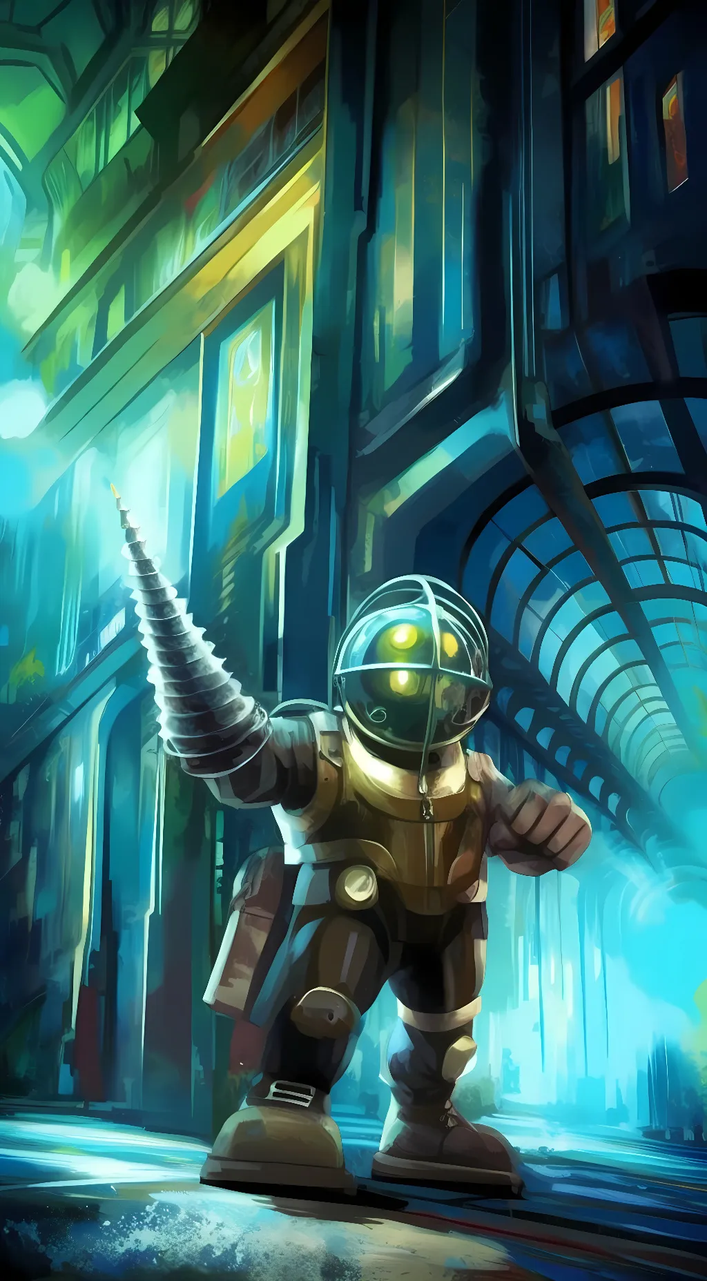 ai character: Bouncer background