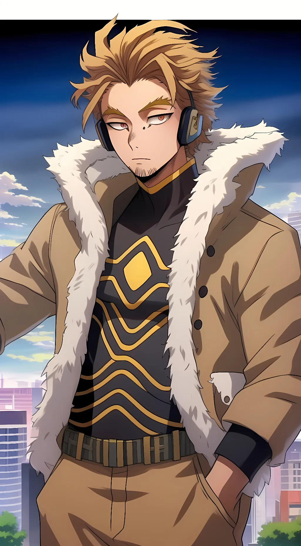 ai character: Hawks background