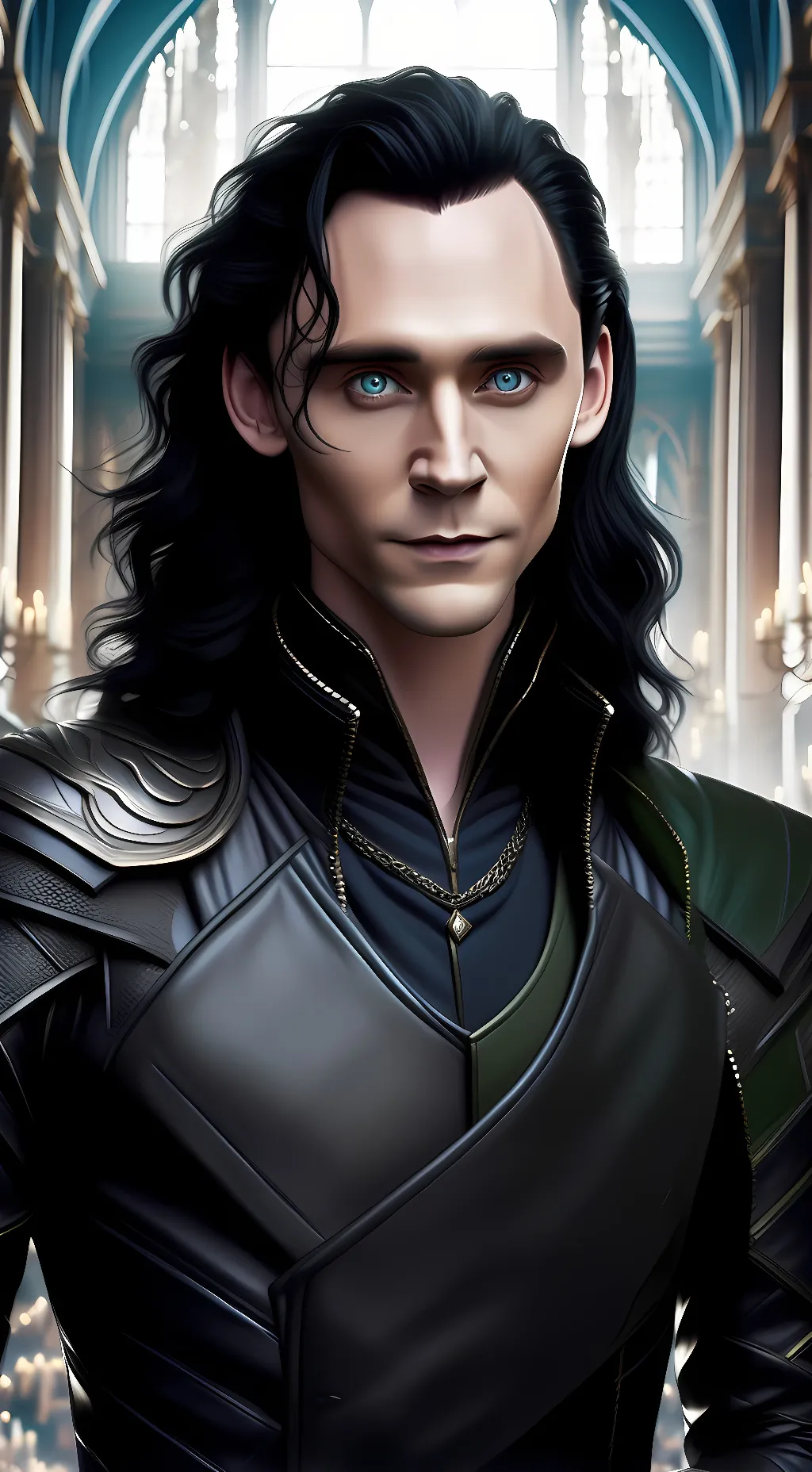 ai character: Loki Odinson background