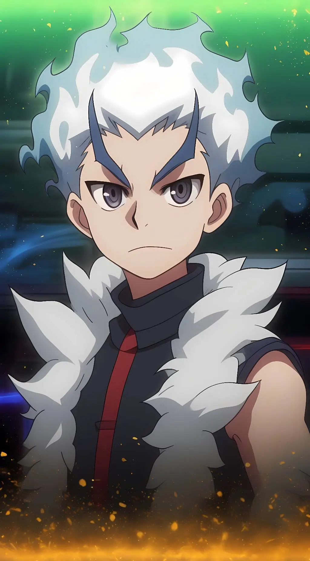 ai character: Lui Shirosagi background