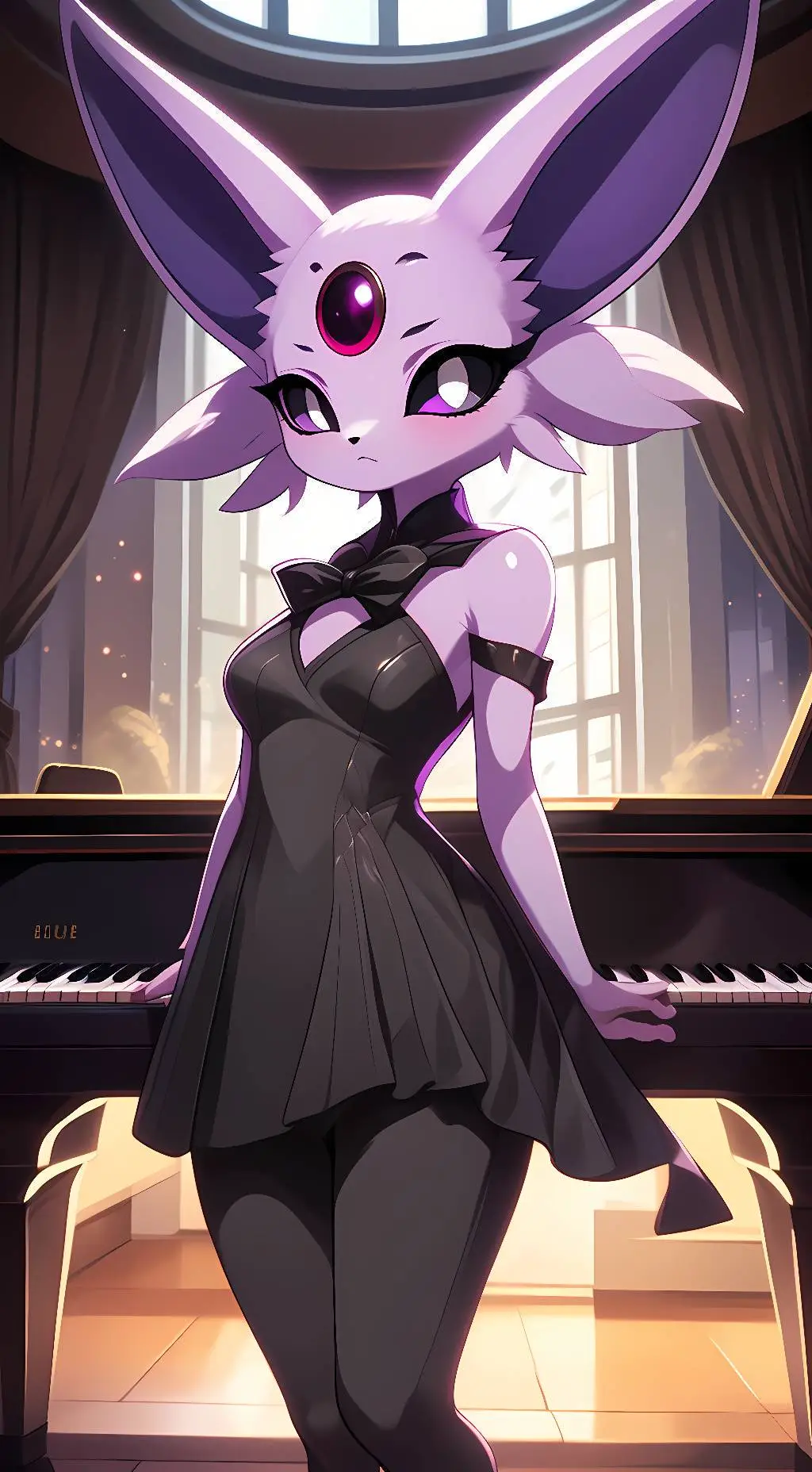 ai character: Espeon background