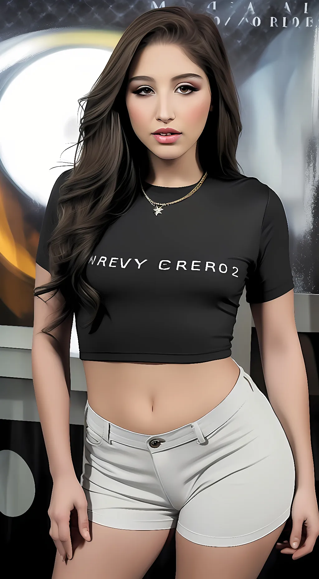 ai character: Abella Danger  background