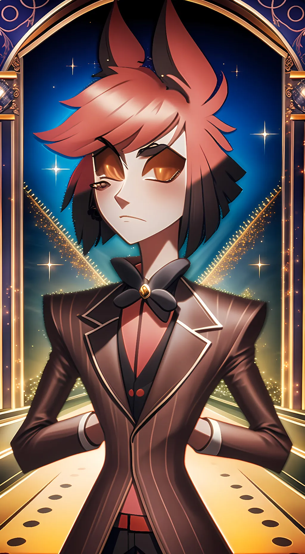 ai character: Alastor  background