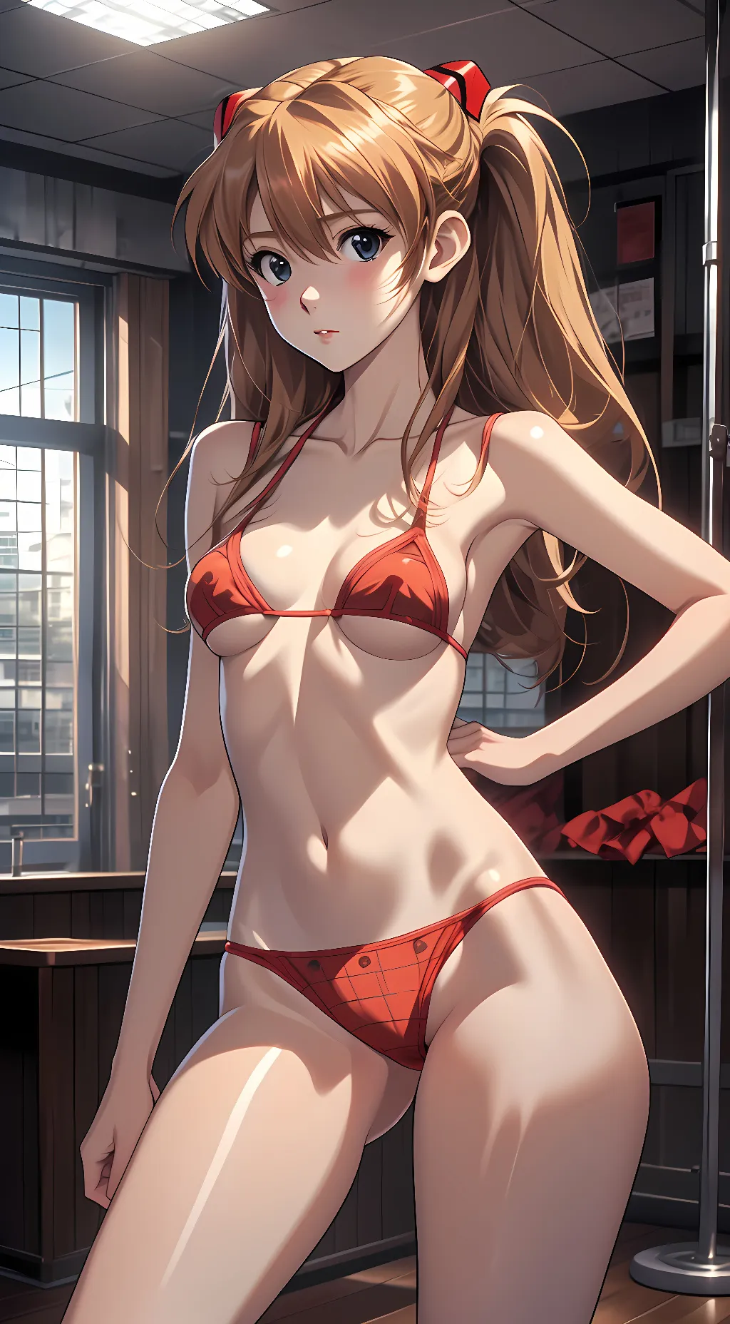 ai character: Asuka B background