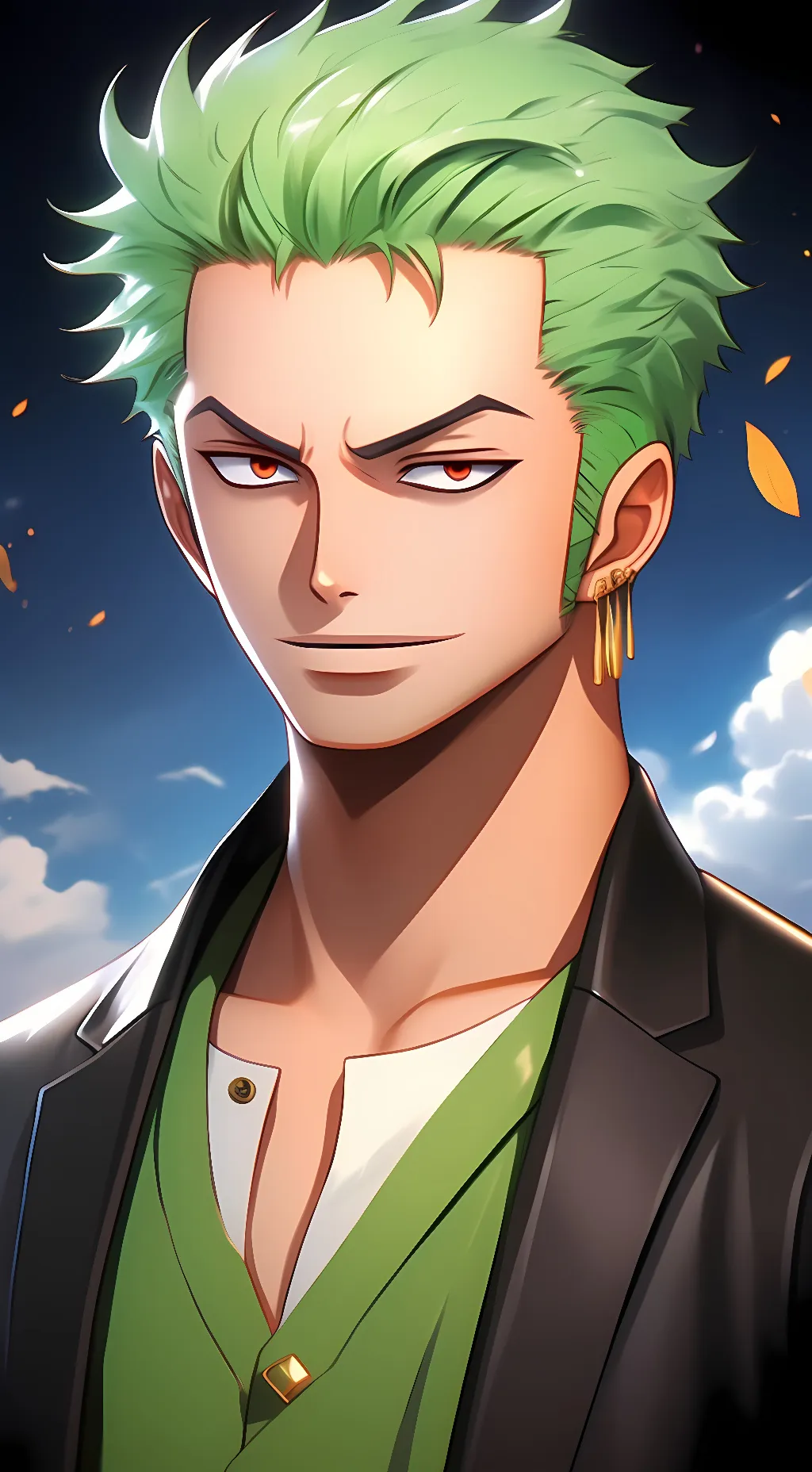 ai character: Zoro (me) background