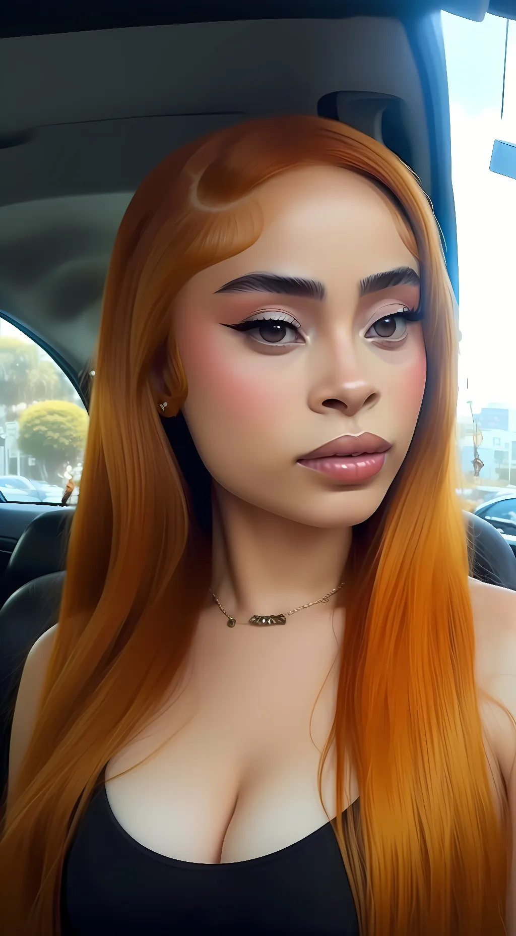 ai character: Ice Spice background