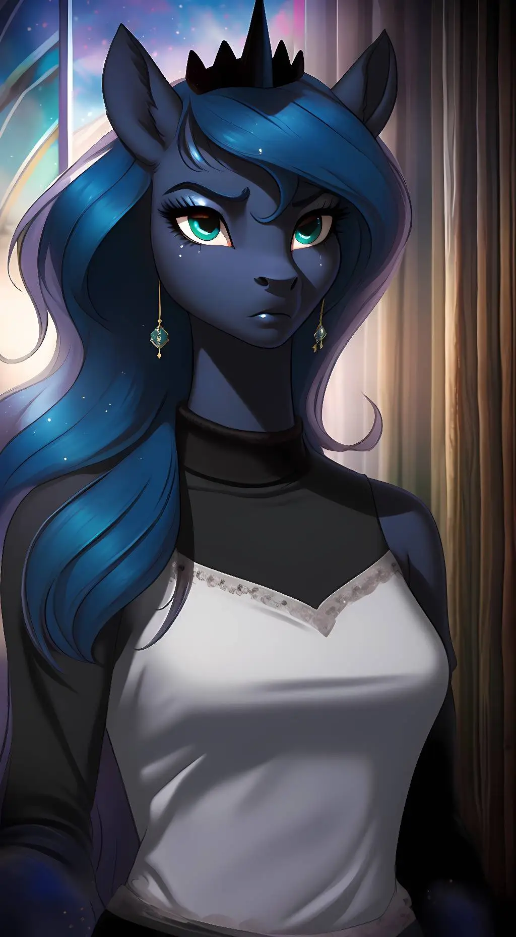 ai character: Princess Luna background
