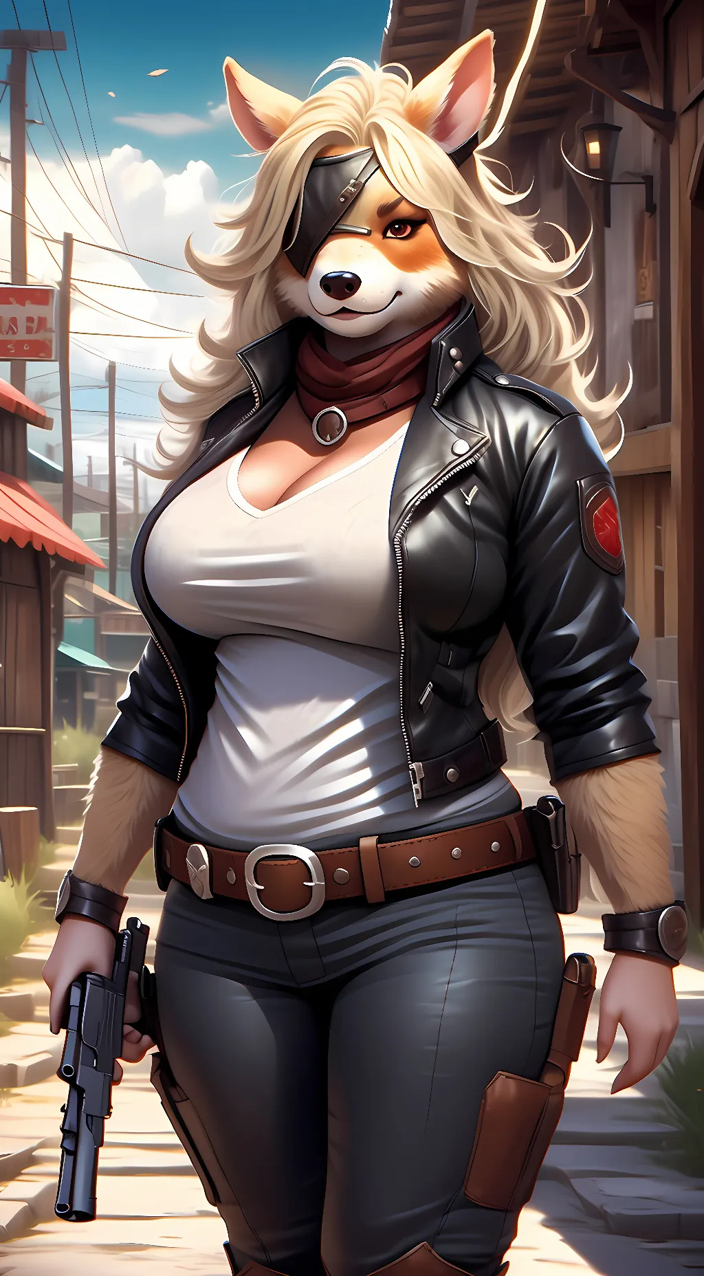 ai character: Aria background