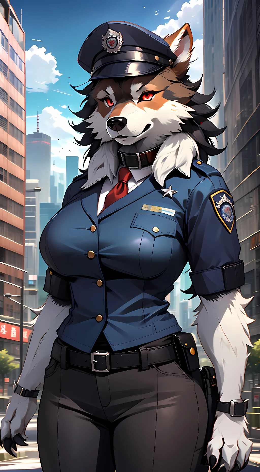 ai character: Ariana  background