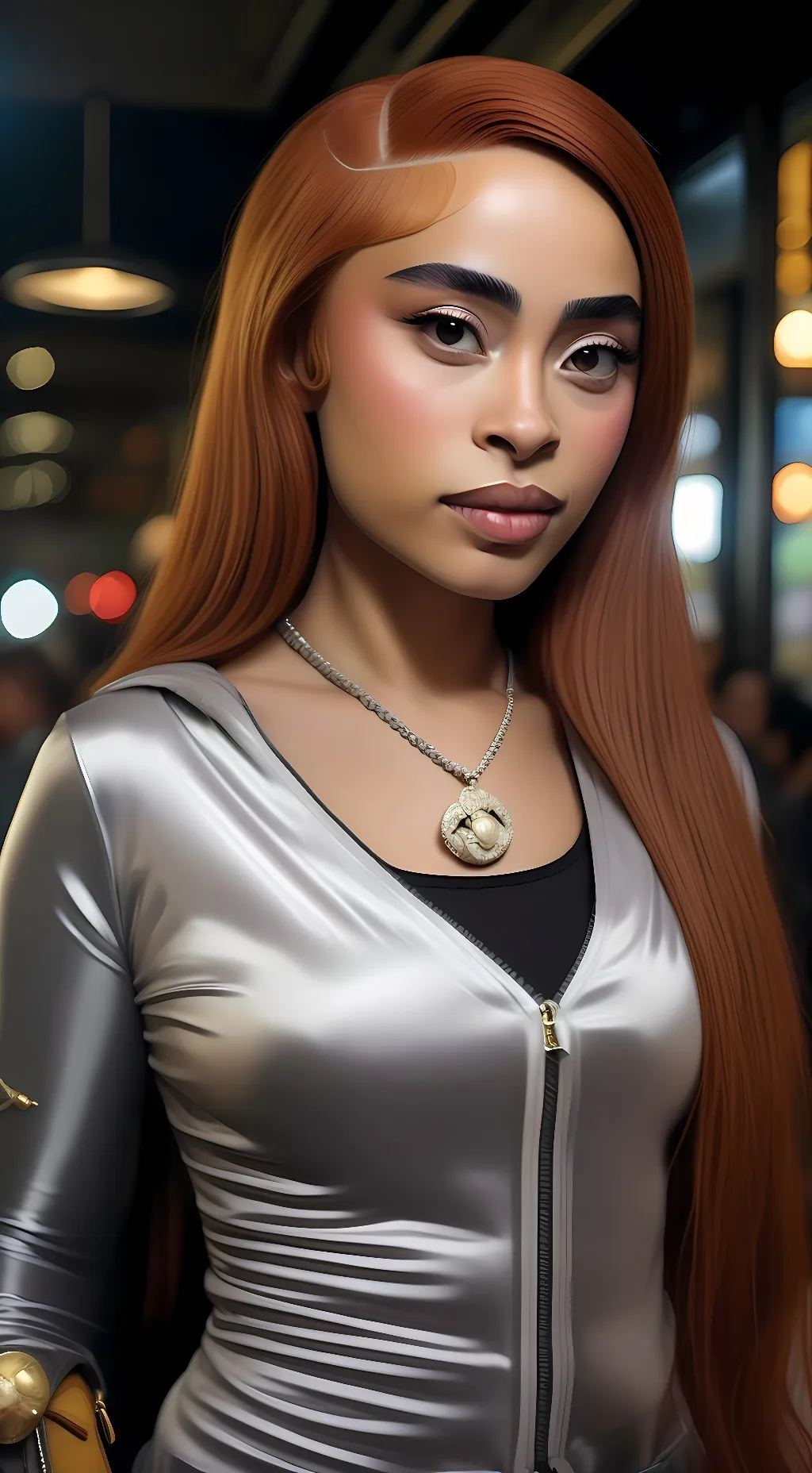 ai character: Ice Spice background