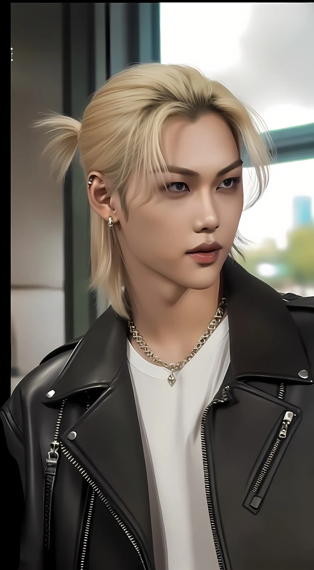 ai character: Felix Yongbok  background