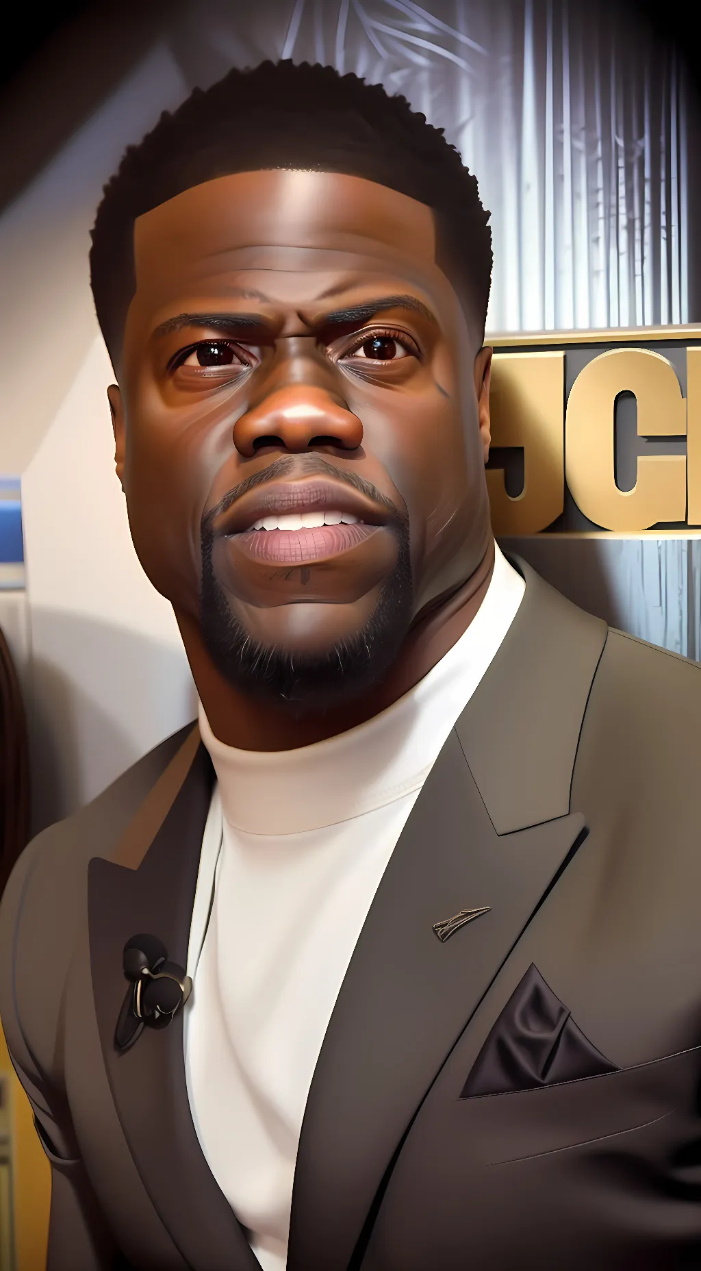 ai character: Kevin Hart background