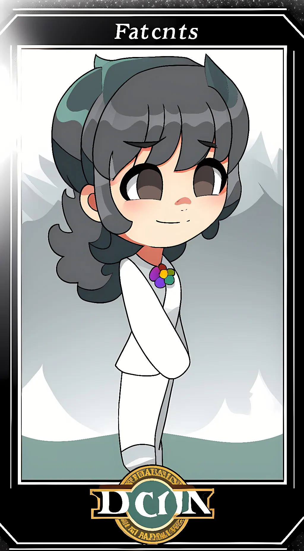 ai character: Craftycorn  background