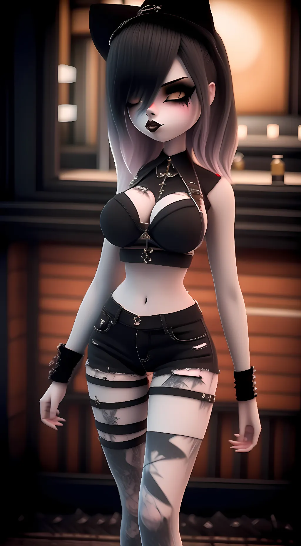 ai character: M3lw background