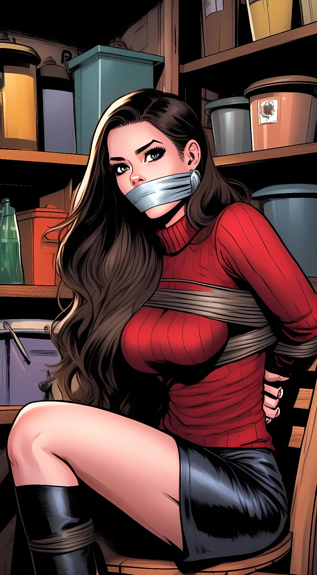 ai character: Paula Peril background