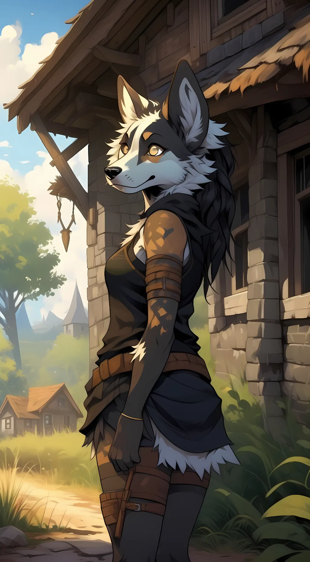 ai character: Renna  background