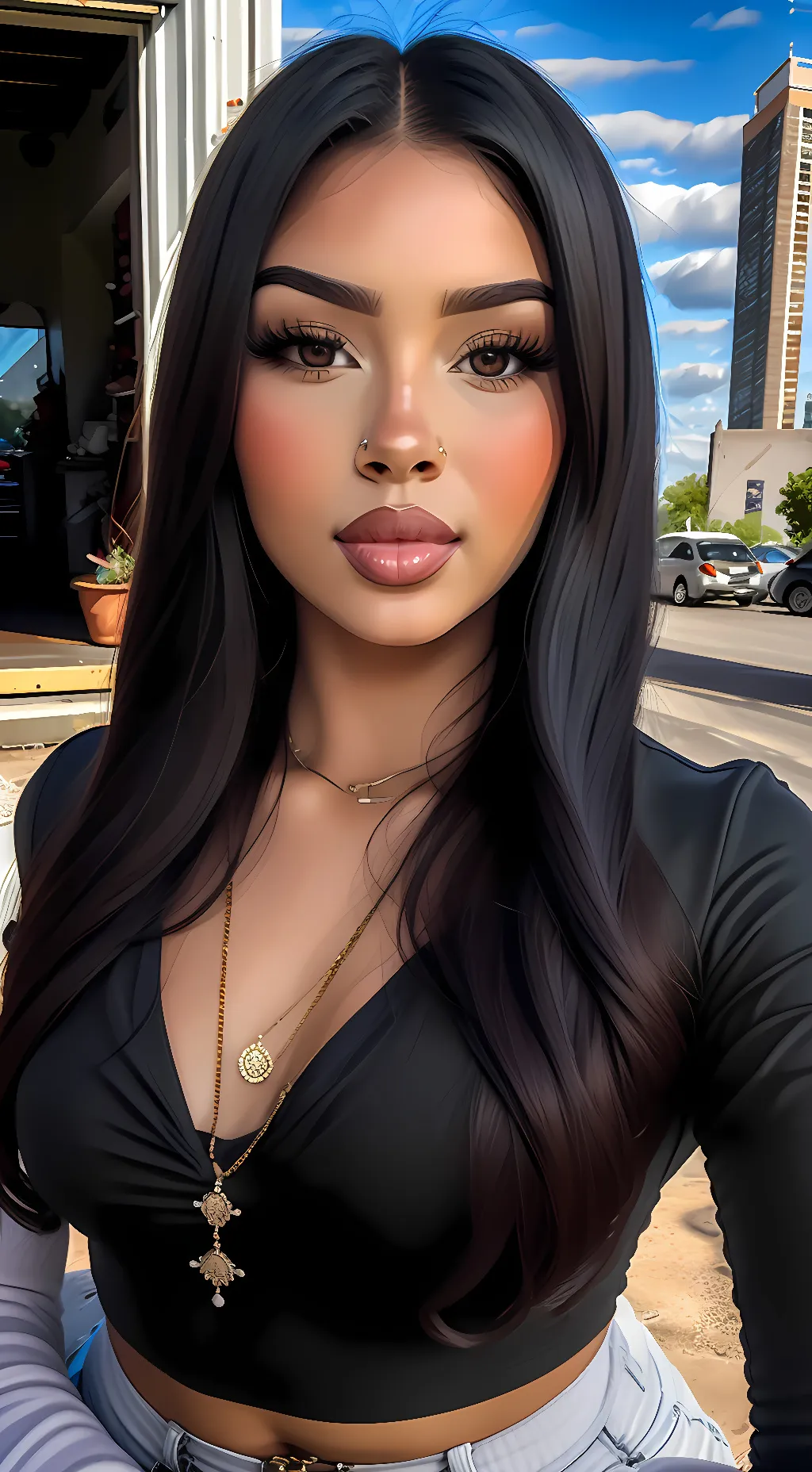 ai character: Camila background