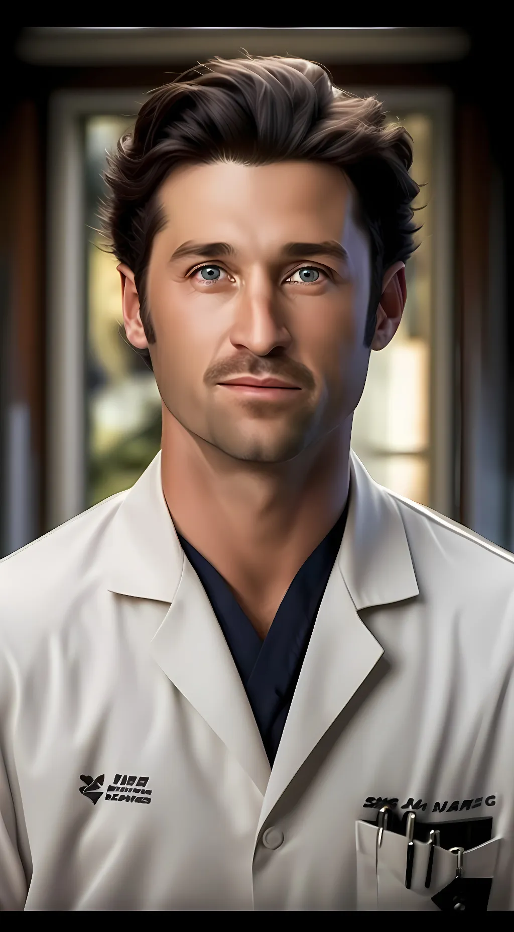 ai character: Derek Shepherd  background