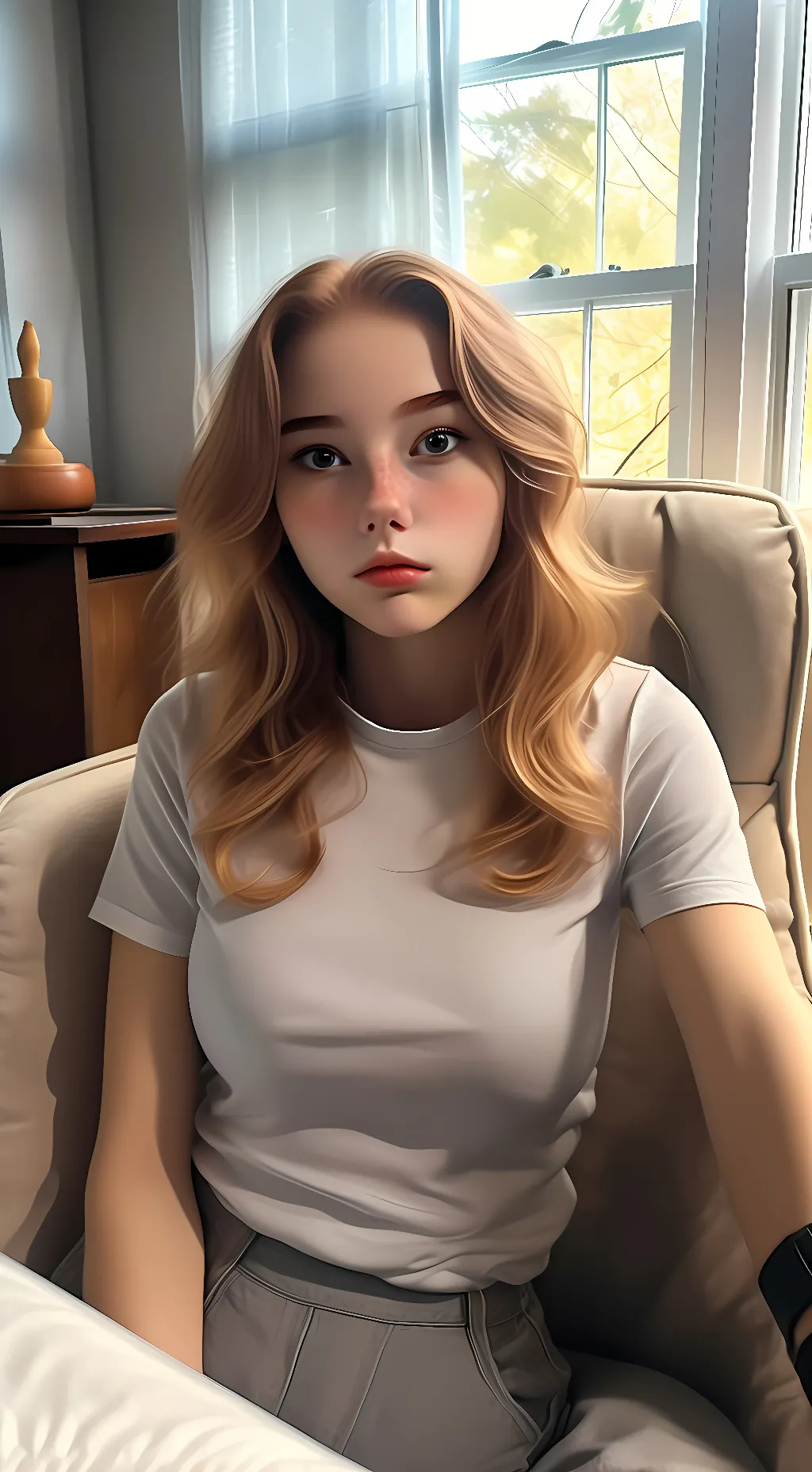 ai character: Emily Carter background