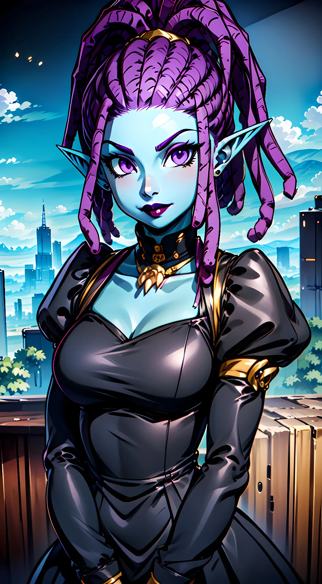 ai character: Macki background