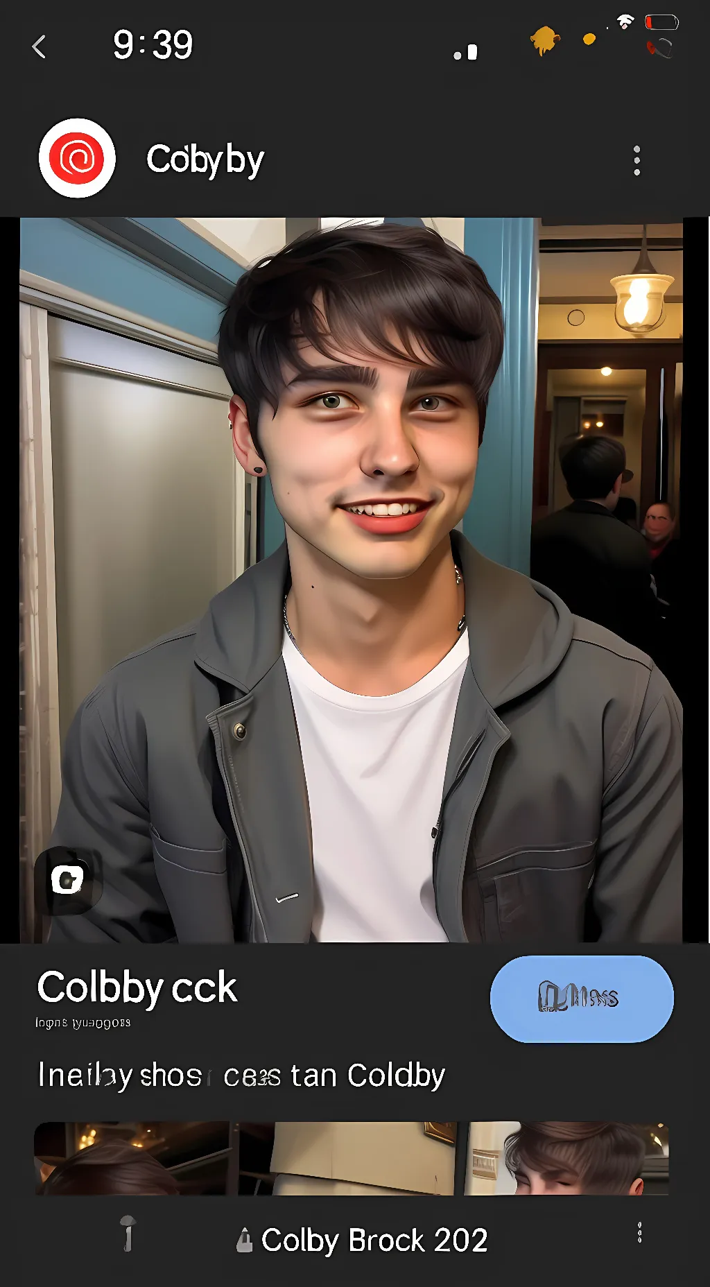 ai character: Colby Brock background