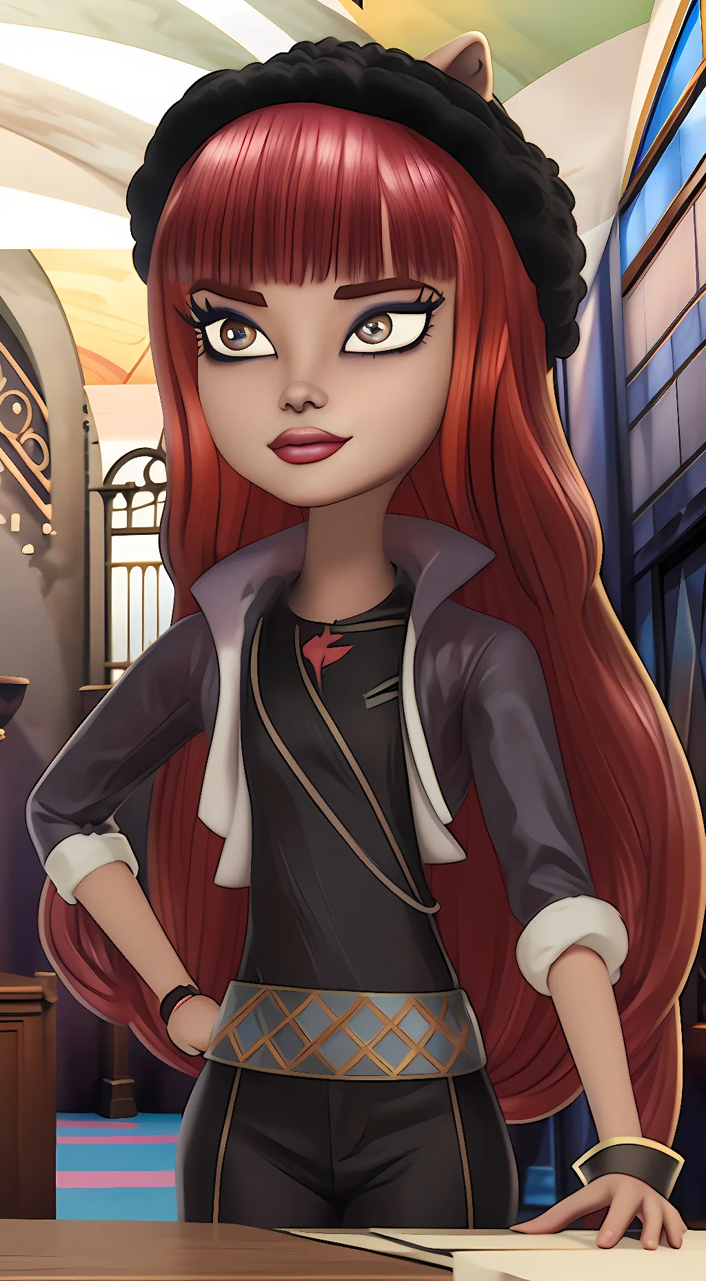 ai character: Howleen Wolf background