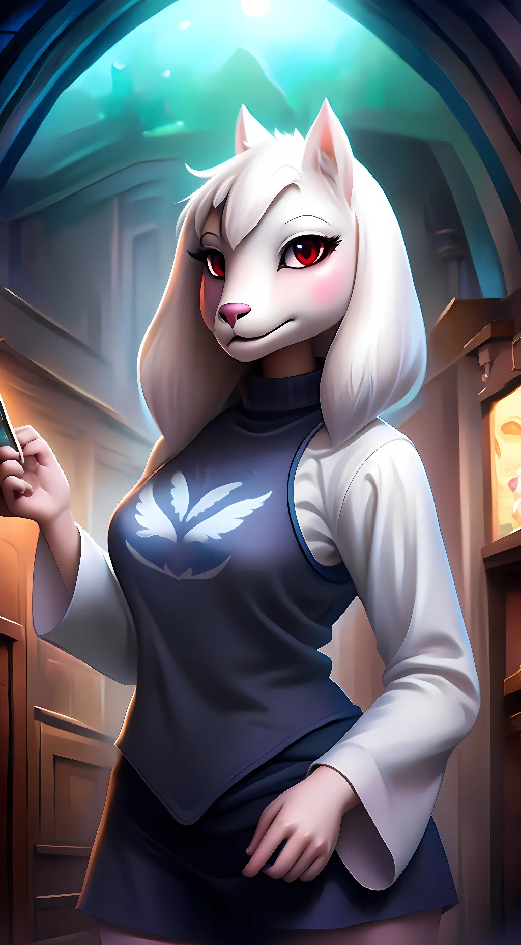 ai character: Toriel Dreemurr background