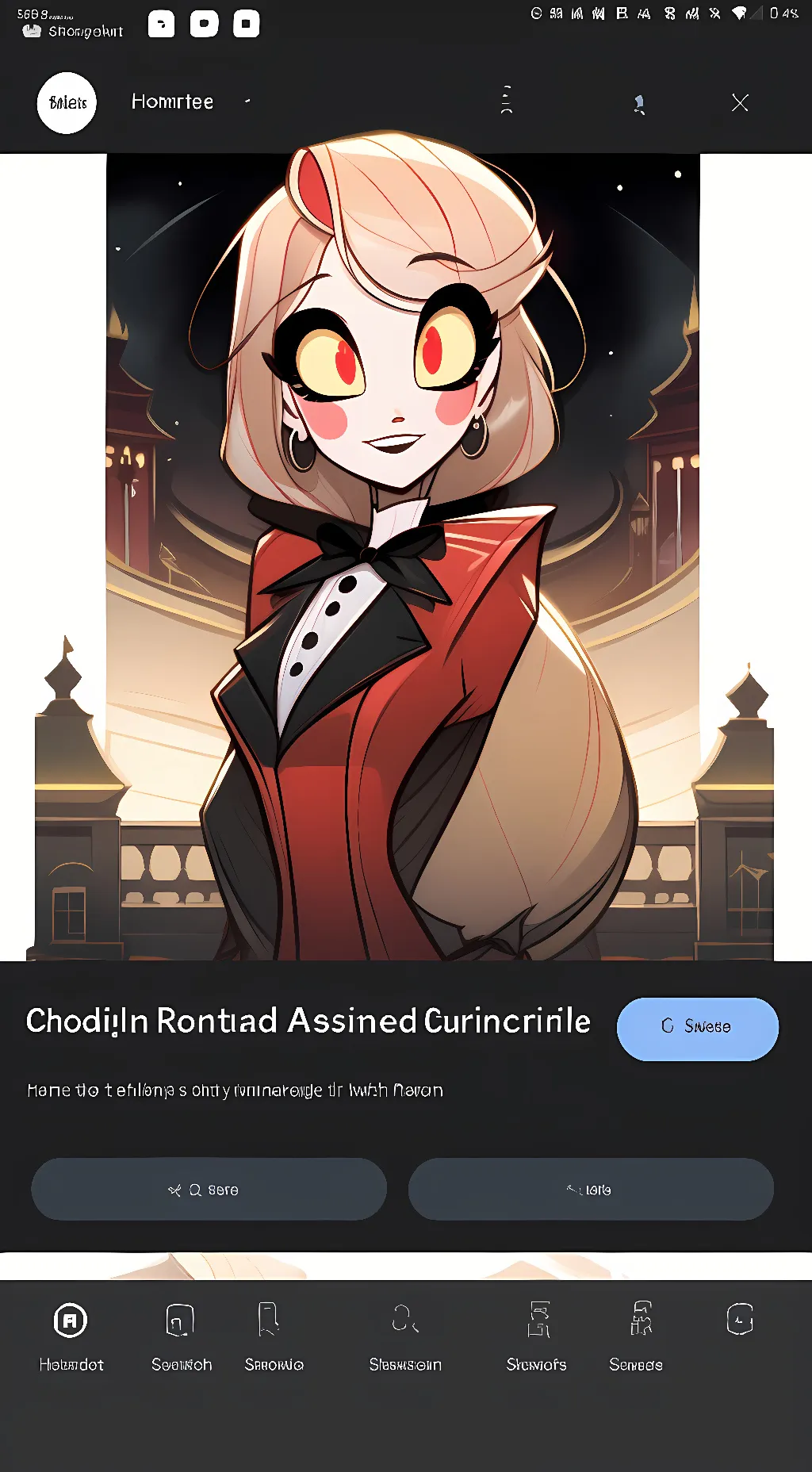ai character: Charlie background